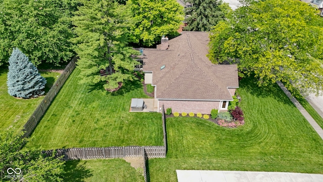 5037 Surrey Ln, Carmel, IN 46033 - view from above of property