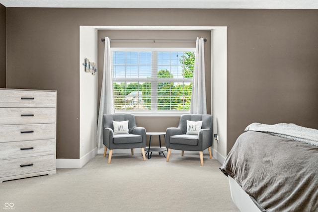 7833 Meadow Bend Dr, Indianapolis, IN 46259 - bedroom featuring baseboards and light colored carpet