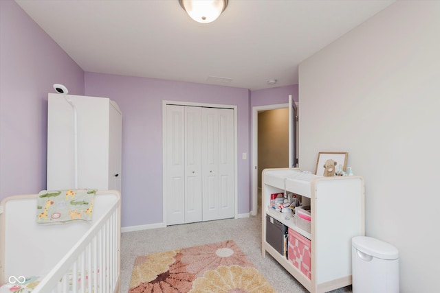 3643 Thomas Jefferson St, Westfield, IN 46074 - bedroom with light colored carpet and a closet