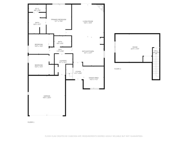 12105 Fall Ct, Indianapolis, IN 46229 - view of floor plan / room layout