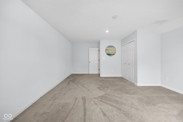 12105 Fall Ct, Indianapolis, IN 46229 - spare room featuring carpet floors and recessed lighting