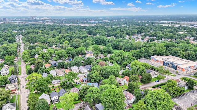 1338 N Parker Ave, Indianapolis, IN 46201 - aerial view of residential area