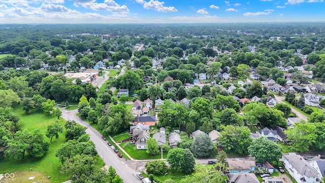 1338 N Parker Ave, Indianapolis, IN 46201 - aerial view of residential area