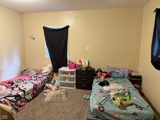 bedroom with carpet floors