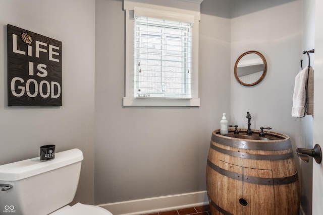 10974 Harbor Bay Dr, Fishers, IN 46040 - bathroom with toilet and vanity