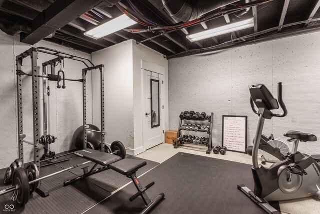 10974 Harbor Bay Dr, Fishers, IN 46040 - view of exercise area