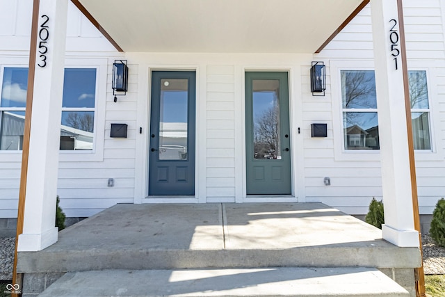 2051-2053 Columbia Ave, Indianapolis, IN 46202 - view of exterior entry with covered porch