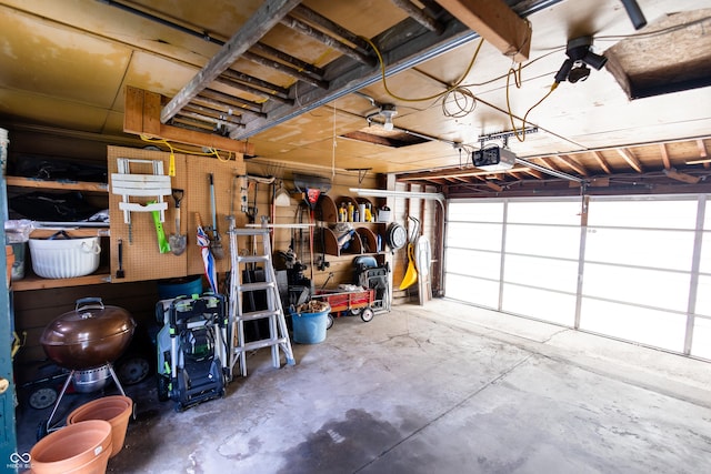 972 N Audubon Rd, Indianapolis, IN 46219 - garage featuring a garage door opener