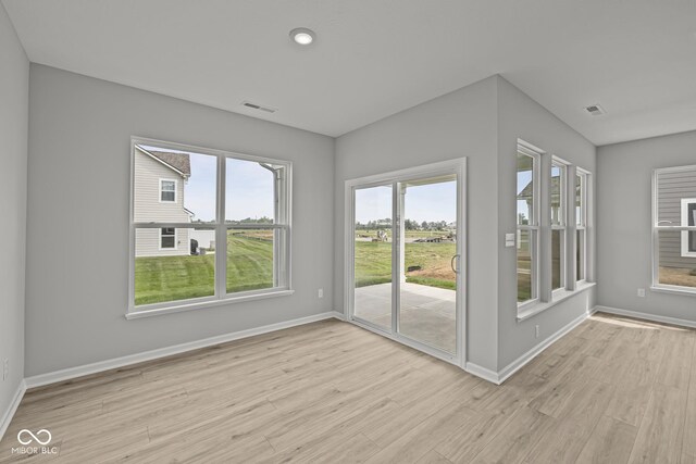 12500 Morning Ridge Way, Noblesville, IN 46060 - spare room featuring light wood finished floors and baseboards