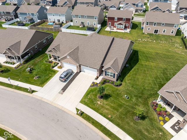 8842 Twain Ln, Indianapolis, IN 46239 - aerial perspective of suburban area