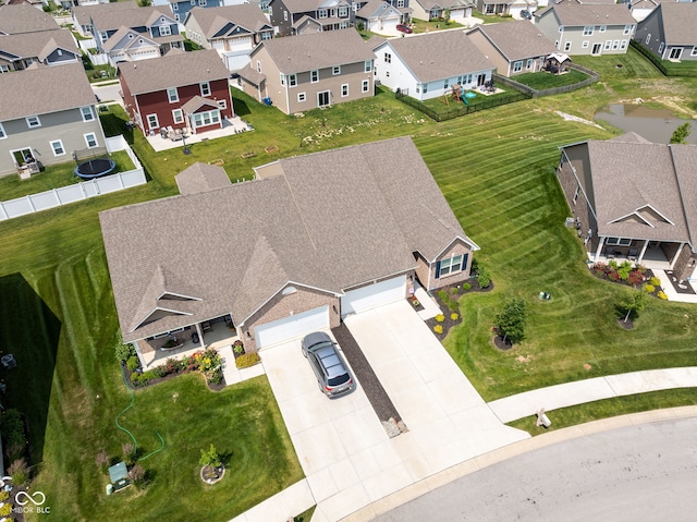 8842 Twain Ln, Indianapolis, IN 46239 - aerial view of residential area