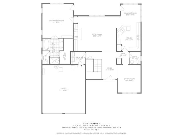 47 Torrey Pine Dr, Brownsburg, IN 46112 - view of home floor plan