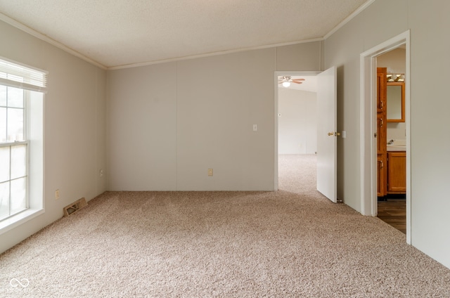 3149 Carson Ave, Indianapolis, IN 46227 - empty room with crown molding and carpet floors