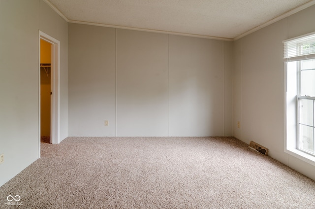 3149 Carson Ave, Indianapolis, IN 46227 - unfurnished room featuring crown molding and carpet flooring