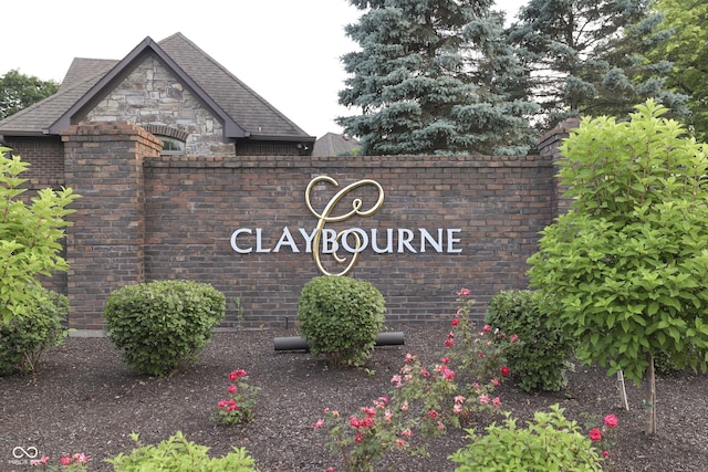 3795 Claybrook Ct, Bargersville, IN 46106 - view of community sign