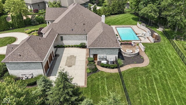 3795 Claybrook Ct, Bargersville, IN 46106 - view of subject property featuring a pool area
