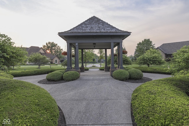 3795 Claybrook Ct, Bargersville, IN 46106 - view of property's community featuring a yard and a gazebo