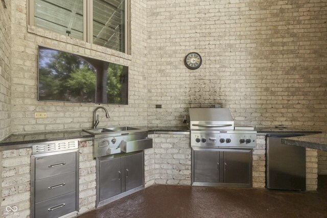 3795 Claybrook Ct, Bargersville, IN 46106 - view of patio / terrace featuring area for grilling