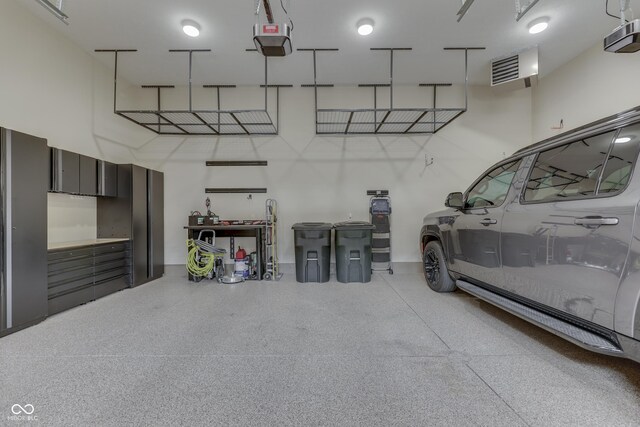 3795 Claybrook Ct, Bargersville, IN 46106 - garage with a garage door opener