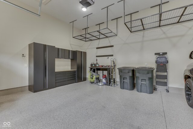 3795 Claybrook Ct, Bargersville, IN 46106 - garage with a garage door opener