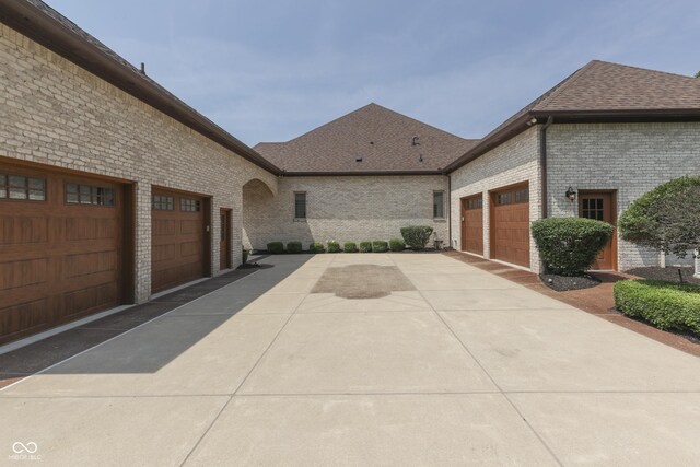 3795 Claybrook Ct, Bargersville, IN 46106 - view of front facade with brick siding and a shingled roof