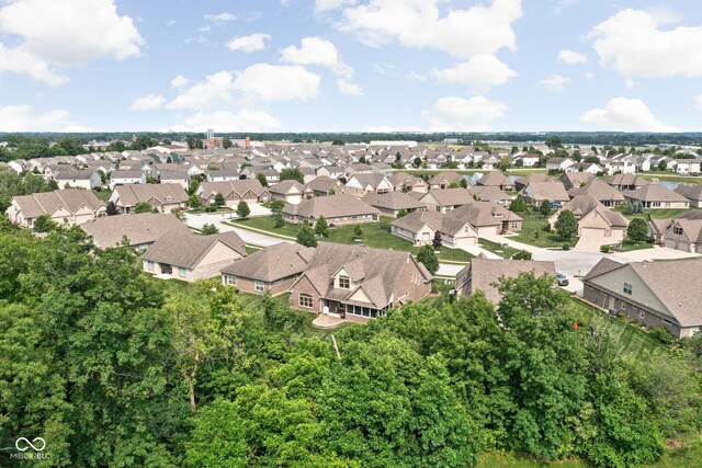5194 Orahood Ct, Plainfield, IN 46168 - aerial perspective of suburban area