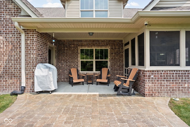 5194 Orahood Ct, Plainfield, IN 46168 - view of patio featuring a grill