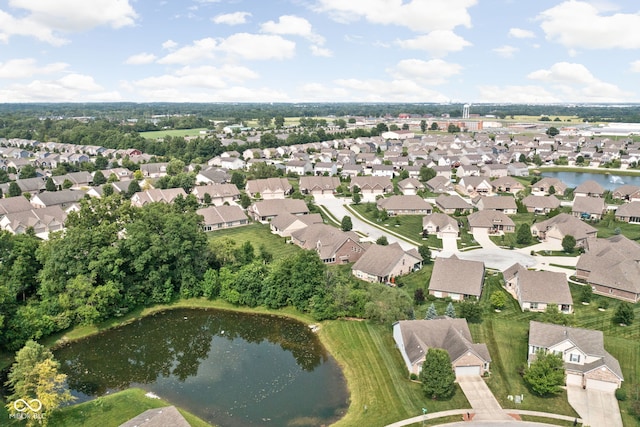 5194 Orahood Ct, Plainfield, IN 46168 - aerial view of property's location with a nearby body of water and nearby suburban area