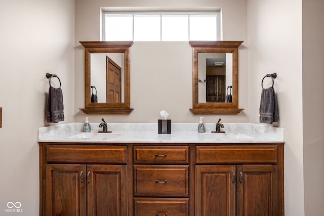 5194 Orahood Ct, Plainfield, IN 46168 - bathroom with double vanity