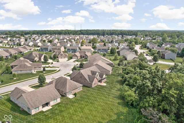 5194 Orahood Ct, Plainfield, IN 46168 - aerial view of residential area