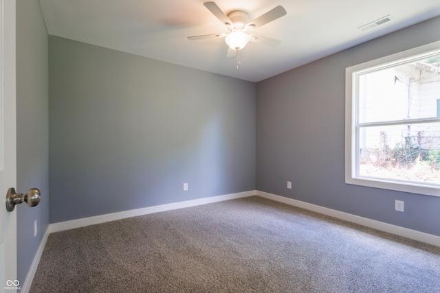 5122 W Legrande Ave, Indianapolis, IN 46241 - unfurnished room featuring ceiling fan and carpet floors