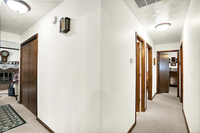 11630 Deanna Dr, Indianapolis, IN 46229 - corridor with light colored carpet