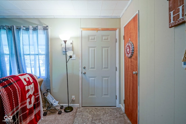 11 Sayre Dr, Greenwood, IN 46143 - entryway with baseboards