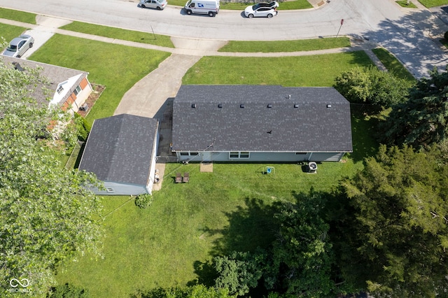 11 Sayre Dr, Greenwood, IN 46143 - view from above of property