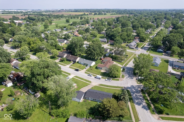 11 Sayre Dr, Greenwood, IN 46143 - aerial view of property and surrounding area with nearby suburban area