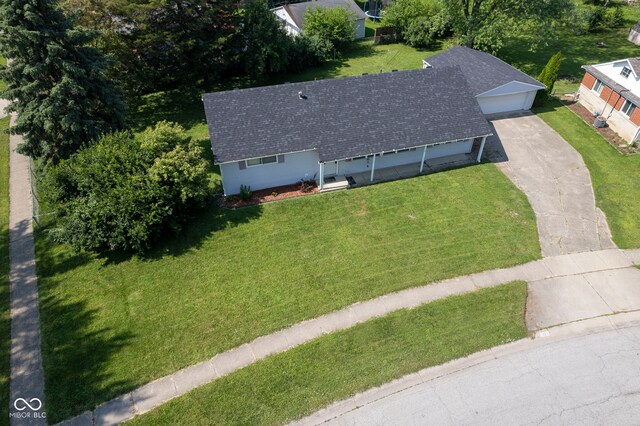 11 Sayre Dr, Greenwood, IN 46143 - view from above of property