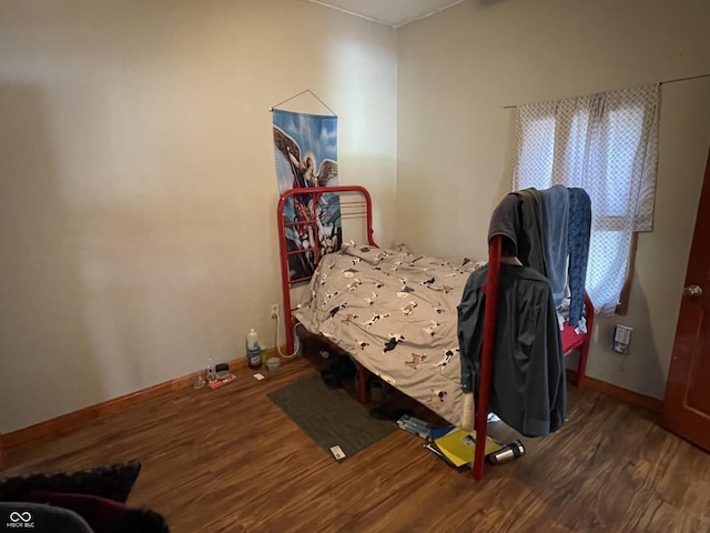 1163 Groff Ave, Indianapolis, IN 46222 - bedroom with wood finished floors