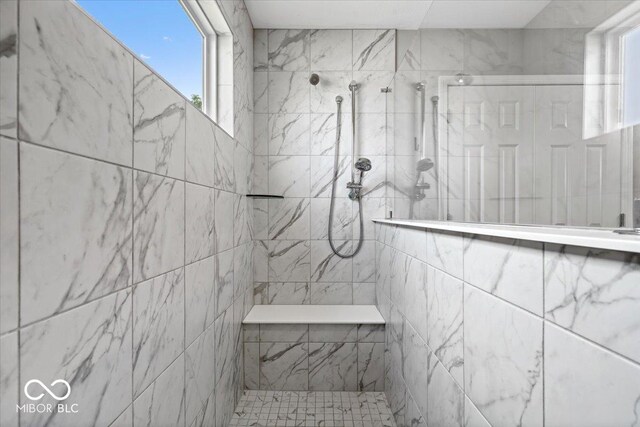 4253 Ironclad Dr, Bargersville, IN 46106 - full bathroom featuring tiled shower