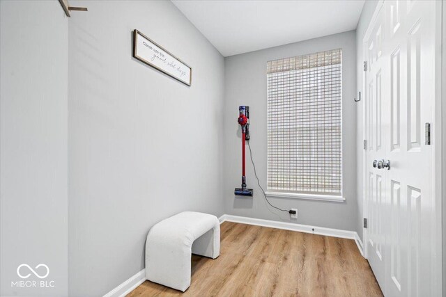 4253 Ironclad Dr, Bargersville, IN 46106 - interior space with baseboards and light wood-style floors