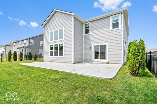 4253 Ironclad Dr, Bargersville, IN 46106 - back of house with a patio