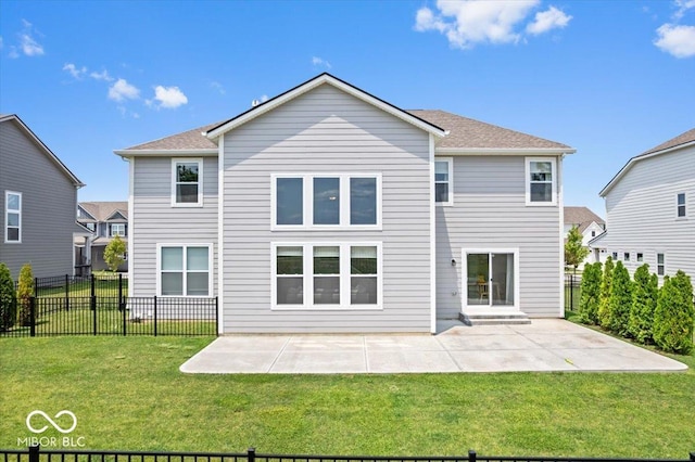 4253 Ironclad Dr, Bargersville, IN 46106 - rear view of house featuring a patio area