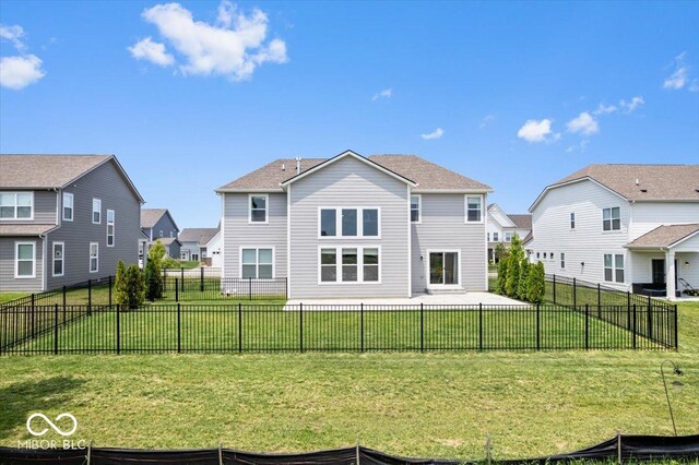 4253 Ironclad Dr, Bargersville, IN 46106 - rear view of property featuring a residential view
