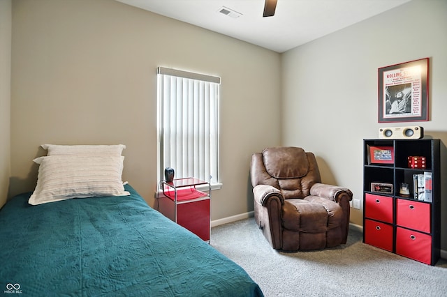 6315 Emerald Field Way, Indianapolis, IN 46221 - bedroom with carpet and ceiling fan