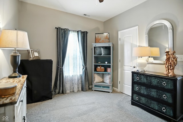 6315 Emerald Field Way, Indianapolis, IN 46221 - bedroom with light colored carpet and ceiling fan