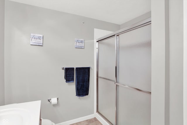 5011 Amber Creek Pl Unit 310, Indianapolis, IN 46237 - full bathroom featuring a stall shower and vanity
