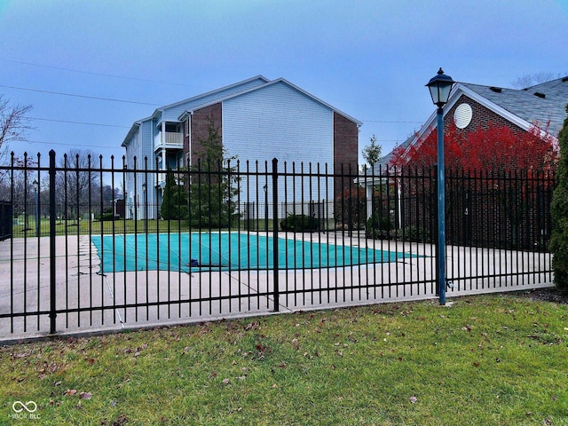 5011 Amber Creek Pl Unit 310, Indianapolis, IN 46237 - community pool featuring a patio