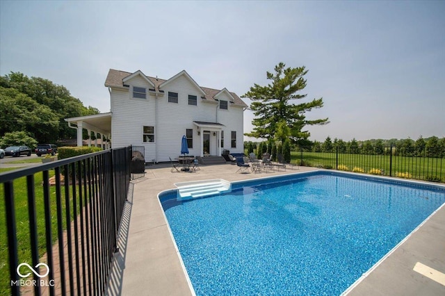 7728 W 200 S, New Palestine, IN 46163 - view of swimming pool featuring a patio area
