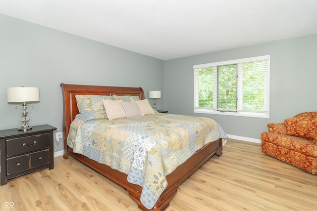 8429 Catamaran Dr, Indianapolis, IN 46236 - bedroom featuring light wood-style floors and baseboards