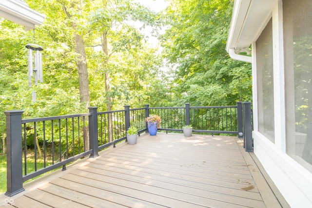 8429 Catamaran Dr, Indianapolis, IN 46236 - view of deck