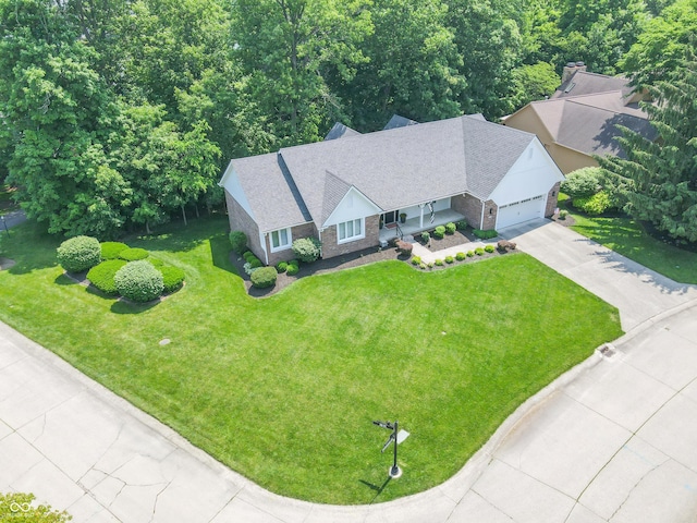 8429 Catamaran Dr, Indianapolis, IN 46236 - view from above of property